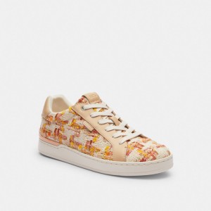 Basket Coach Lowline Low Top Sneaker Femme Multicolore | WICGOEV-42