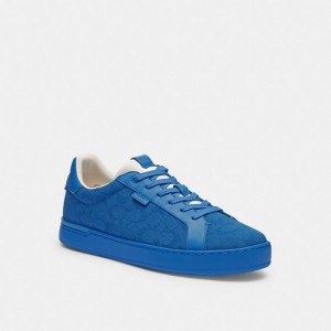 Basket Coach Lowline Low Top Sneaker In Signature Canvas Homme Multicolore | EQRPFBJ-47