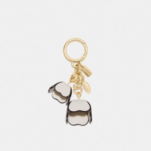 Bijoux Coach Essential Tea Rose Bag Charm Femme Doré | NIYQRWS-67