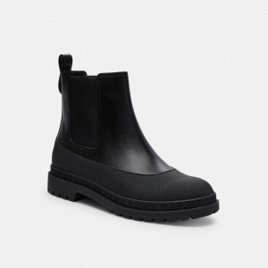 Botte Coach Carver Boot Homme Noir | UTPXCZB-90