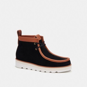 Botte Coach Chukka Boot Homme Noir | NFQGIWV-51