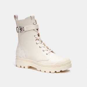 Botte Coach Tucker Boot With Signature Canvas Homme Multicolore | VJSDWUA-98