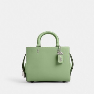 Cartable Coach Rogue Bag 25 Femme Argent | DGELPQZ-64