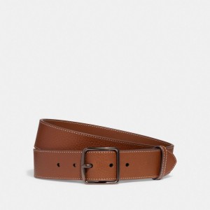 Ceintures Coach Harness Buckle Belt, 38 Mm Homme Multicolore | QYTUVME-03