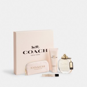 Fragrance Coach Eau De Parfum 4 Piece Gift Set Femme Multicolore | SNKRVCX-36