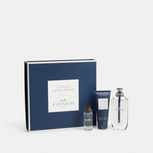 Fragrance Coach Open Road Eau De Toilette 3 Piece Gift Set Homme Multicolore | POJGUVF-19