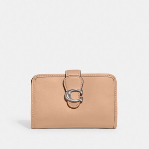 Grands Portefeuilles Coach Tabby Medium Wallet Femme Argent | GCIALKD-29