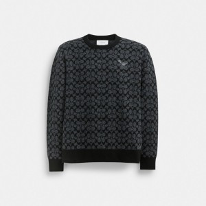 Hauts Coach Rexy Sweater Homme Noir | JYENPDX-54