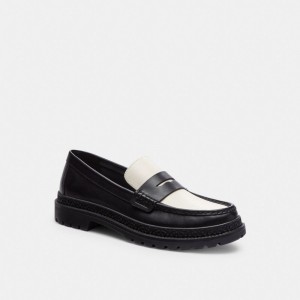 Mocassin Coach Cooper Loafer Homme Noir | SKQVBWO-21