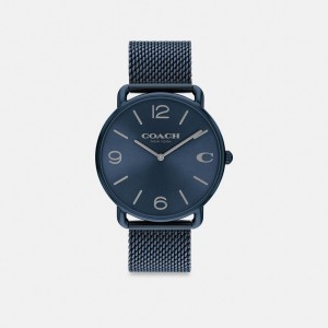 Montre Coach Elliot Watch, 41 Mm Homme Bleu | HSXRABE-07