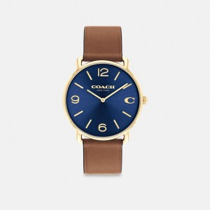 Montre Coach Elliot Watch, 41 Mm Homme Bleu Marine | WPKCIFZ-53
