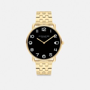 Montre Coach Elliot Watch, 41 Mm Homme Doré | XGHZWTR-43