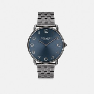 Montre Coach Elliot Watch, 41 Mm Homme Grise | DSHAIRK-03