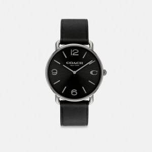 Montre Coach Elliot Watch, 41 Mm Homme Noir | SVKRZPW-34