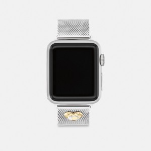 Montre Coach Strap, 38 Mm, 40 Mm And 41 Mm Femme Grise | IPOEWAL-17