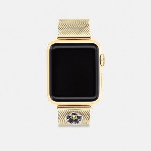 Montre Coach Strap, 38 Mm, 40 Mm And 41 Mm Homme Doré | VMCENBX-85