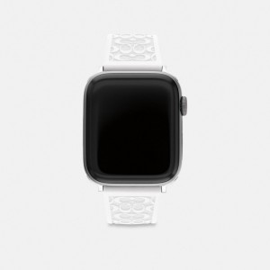 Montre Coach Strap, 42 Mm And 44 Mm Homme Blanche | NWSAORG-64