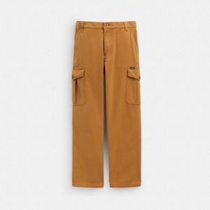 Pantalons Coach Regenerative Cotton Pants Homme Multicolore | ZSPNWKO-32