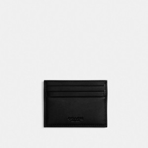 Porte Cartes Coach Card Case In Signature Jacquard Homme Grise Noir | ZBGHYIU-46