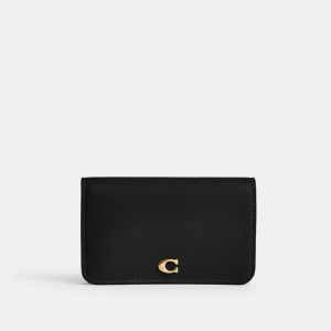 Porte Cartes Coach Essential Slim Card Case Femme Noir | RJWLMKS-30