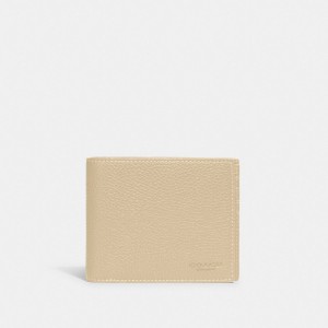 Porte-billets Coach 3 In 1 Wallet Homme Blanche | ZBRJAMV-43
