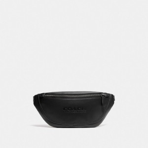 Sac Banane Coach League Belt Bag Homme Noir Cuivre Noir | PNDWIMJ-98