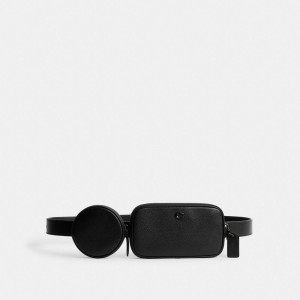 Sac Banane Coach Multi Pouch Belt Bag Homme Noir | TMJGKLQ-19