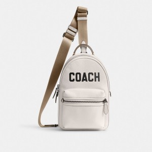 Sac Bandoulière Coach Charter Pack With Graphic Homme Multicolore | NCBQRHJ-59