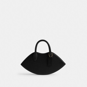 Sac Bandoulière Coach Lip Bag Femme Noir | ZJESLMW-91