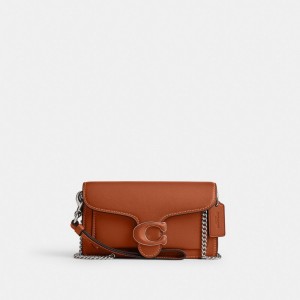 Sac Bandoulière Coach Tabby Crossbody Wristlet Femme Argent | DWCVXEL-45