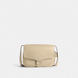 Sac Bandoulière Coach Tabby Messenger Bag 40 Homme Blanche | DGRCFAI-35