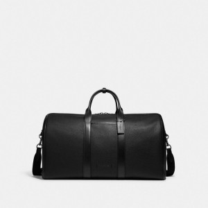 Sac Polochon Coach Gotham Duffle Bag Femme Noir Cuivre Noir | ZEWBPOM-75