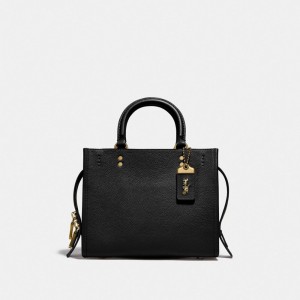 Sac Porté Épaule Coach Rogue Bag 25 Femme Noir | DQWAVEU-87