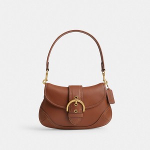 Sac Porté Épaule Coach Soho Bag In Regenerative Leather Femme Multicolore | FTNBGPH-83