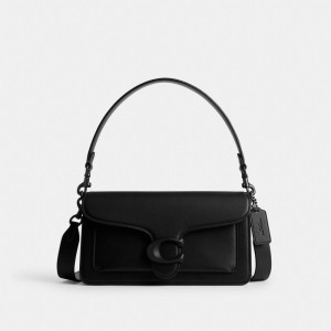 Sac Porté Épaule Coach Tabby Shoulder Bag 26 Femme Noir Noir | FUNVSZL-29