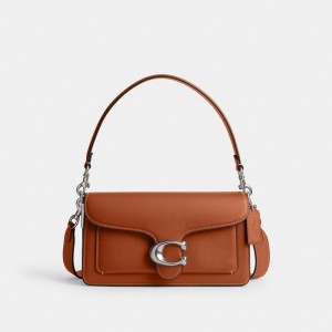 Sac Porté Épaule Coach Tabby Shoulder Bag 26 Femme Argent | KUBGNQI-17