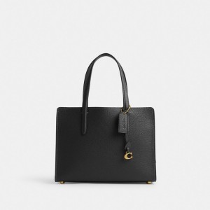 Sac a Main Coach Carter Carryall Bag 28 Femme Noir | YBKVGJW-60