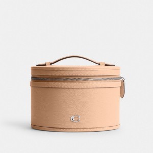 Sac de Voyage Coach Essential Vanity Case Femme Argent | JRPZUSN-95