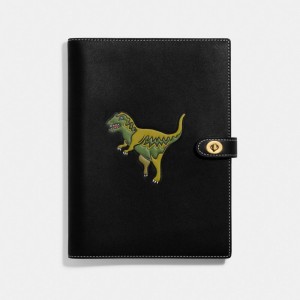 Sac de Voyage Coach Notebook With Rexy Femme Noir | NXIQCZF-58
