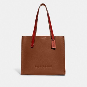 Sacs Fourre Tout Coach Relay Tote Bag 34 Femme Multicolore | LCMTQSU-49