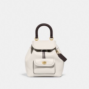 Sacs à Dos Coach Riya Backpack 21 In Colorblock Femme Multicolore | RWTGDZA-67