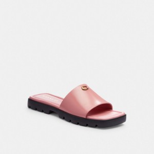 Sandale Coach Florence Sandal Femme Multicolore | PLSQJAE-30