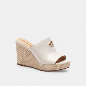 Sandale Coach Gloria Wedge Femme Multicolore | LMUNPIJ-51