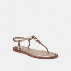 Sandale Coach Jessica Sandal Femme Multicolore | AGBJHLW-21